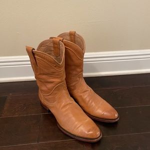 Tecovas The Earl Natural Calf Boots Size 11D